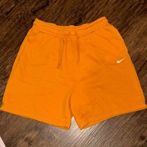 Nike Men's Orange Athletic Shorts